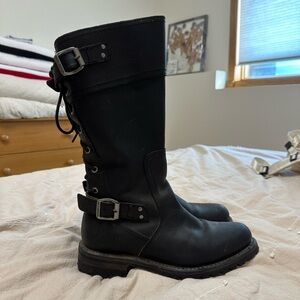 Harley-Davidson Half Calf Leather Boots